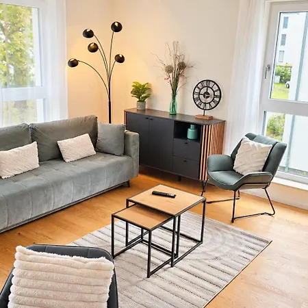 Relaxrefugium Luxus - Kueche, Arbeitsplaetze, Stellplatz & Komfort Fuer Bis 6 Gaeste Apartament *