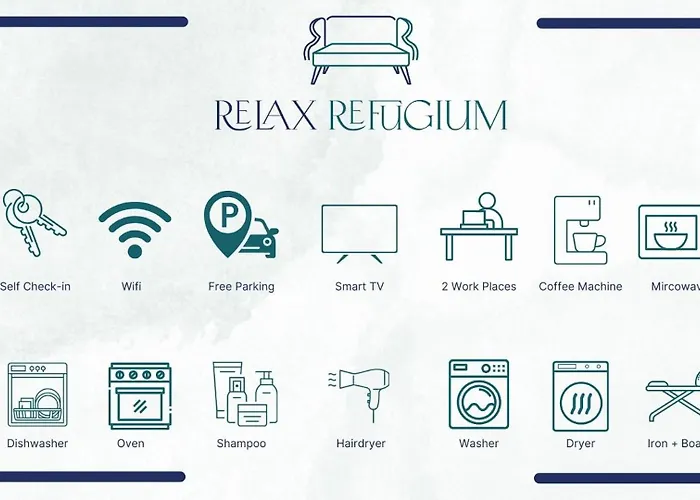 Relaxrefugium Luxus - Kueche, Arbeitsplaetze, Stellplatz & Komfort Fuer Bis 6 Gaeste