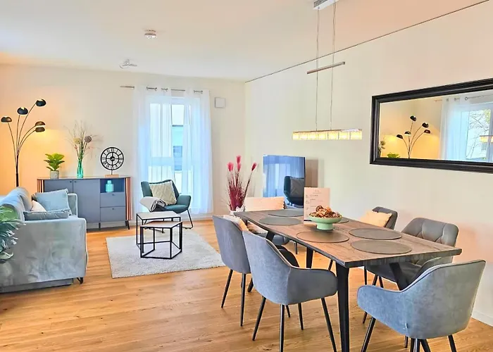 Relaxrefugium Luxus - Kueche, Arbeitsplaetze, Stellplatz & Komfort Fuer Bis 6 Gaeste Lägenhet Königs Wusterhausen